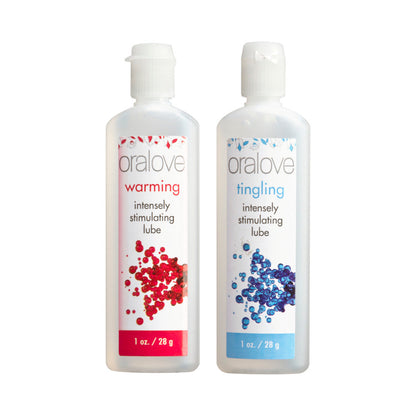 DOC JOHNSON - ORALOVE DELICIOUS DUO WARMING AND TINGLING