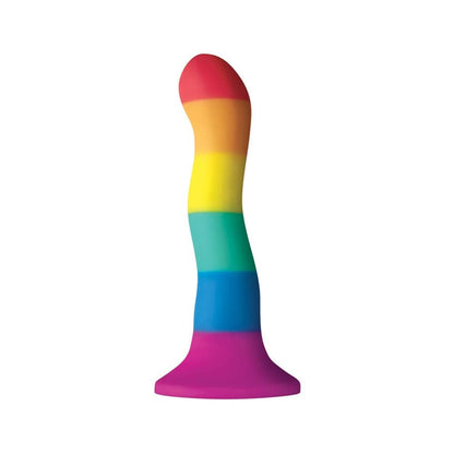 NS TOYS - COLOURS PRIDE EDITION 6 INCH WAVE DILDO RAINBOW_B0O25_2