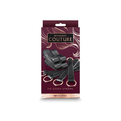 NS TOYS - BONDAGE COUTURE - TIE DOWN STRAPS - BLACK_B15O25_2