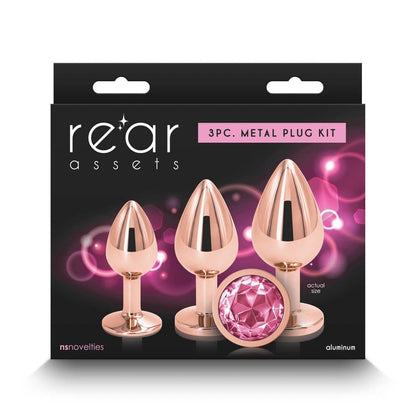 NS TOYS - REAR ASSETS - TRAINER KIT - ROSE GOLD - PINK