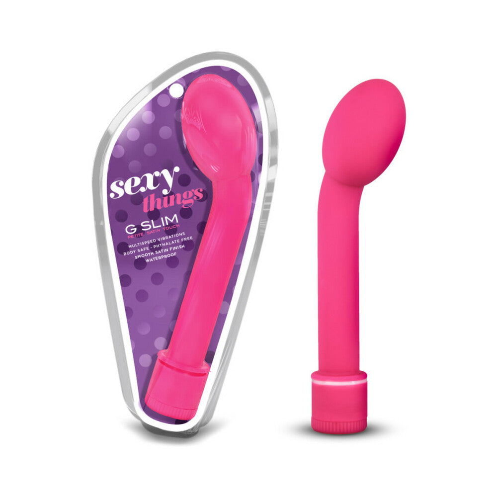 SEXY THINGS G SLIM PETITE G-SPOT VIBRATOR PINK