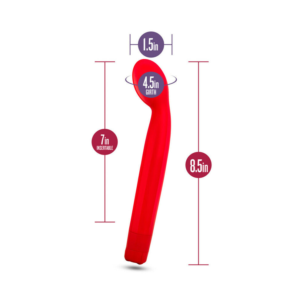 SEXY THINGS G SLIM MULTISPEED SLIMLINE G-SPOT VIBRATOR RED