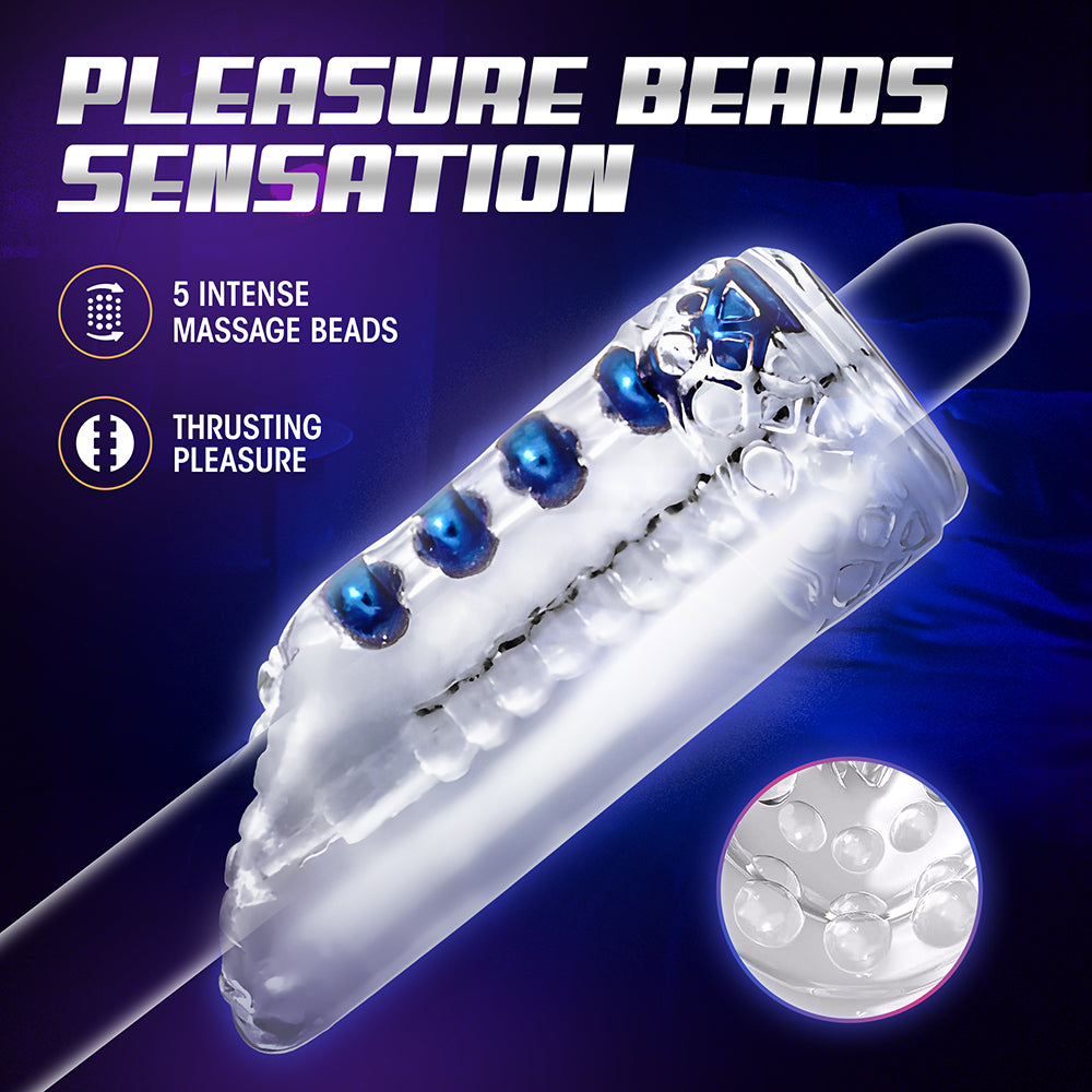 M FOR MEN SNATCH VAGINA STROKER CLEAR