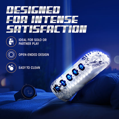 M FOR MEN SNATCH VAGINA STROKER CLEAR