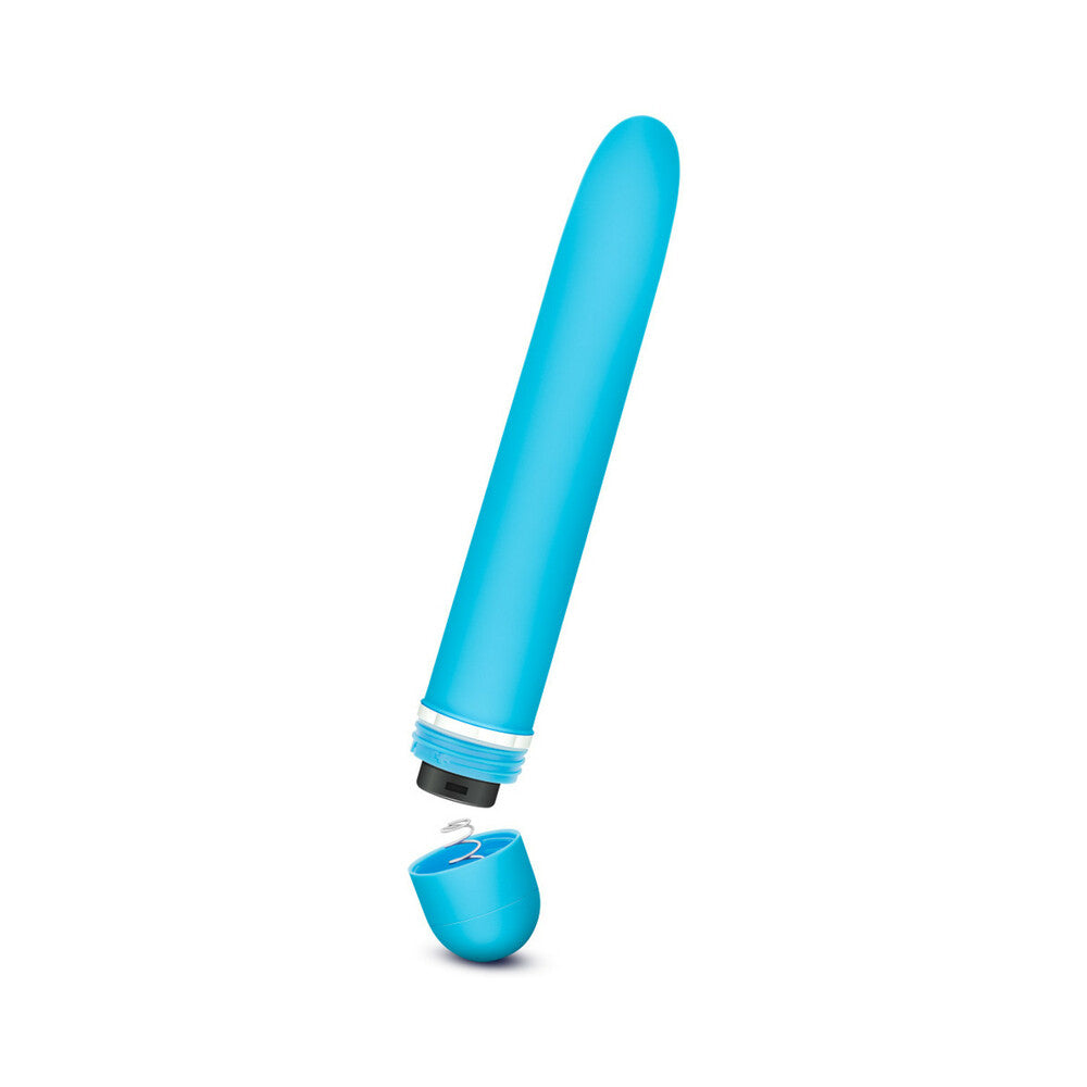 ROSE LUXURIATE CLASSIC SLIMLINE VIBRATOR BLUE