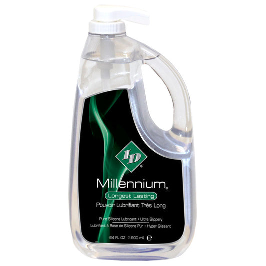 LUBRICANTES ID - LUBRICANTE DE SILICONA CON DOSIFICADOR ID MILLENNIUM DE 64 OZ LÍQUIDAS