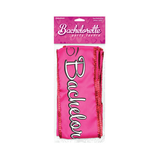 BACHELORETTE PARTY FAVORS BACHELORETTE PARTY SASH PINK