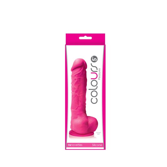 COLOURS PLEASURES 5 IN. DILDO PINK