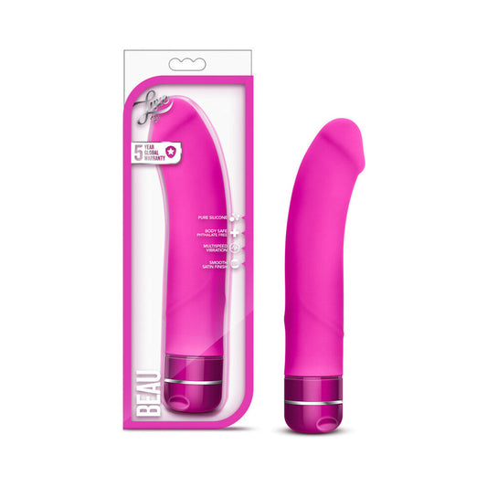 BLUSH - LUXE BEAU SILICONE G-SPOT VIBRATOR PINK