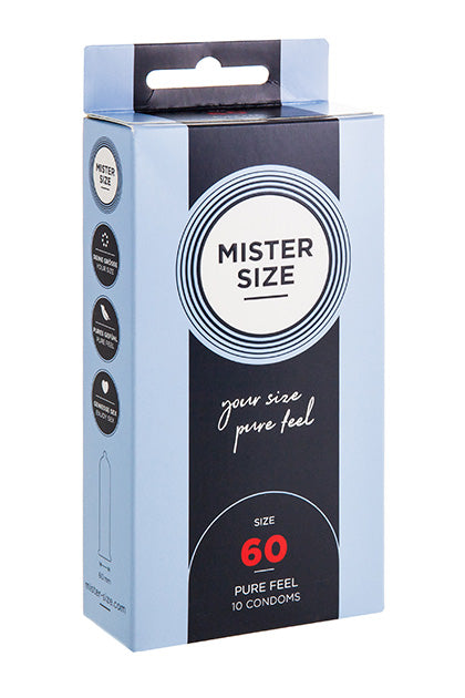 MISTER SIZE - 60 - PAQUETE DE 10