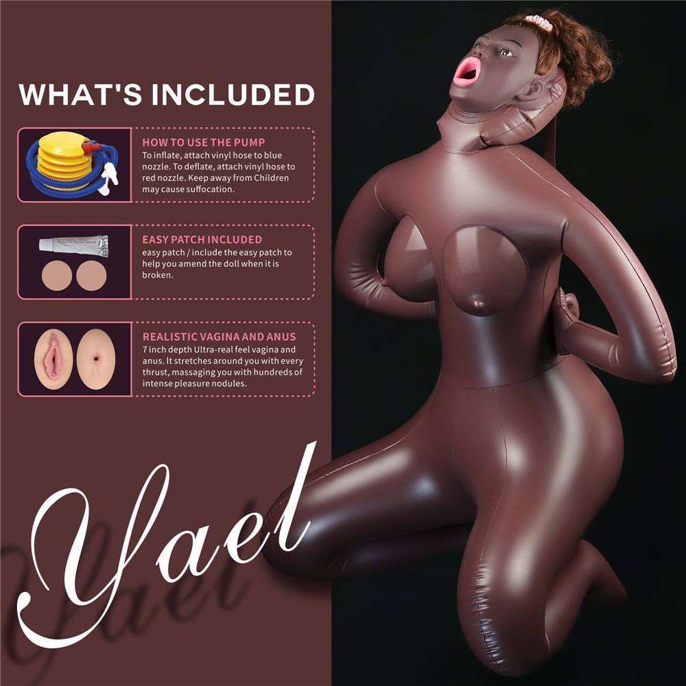 LOVETOY - COWGIRL STYLE LOVE DOLL BROWN