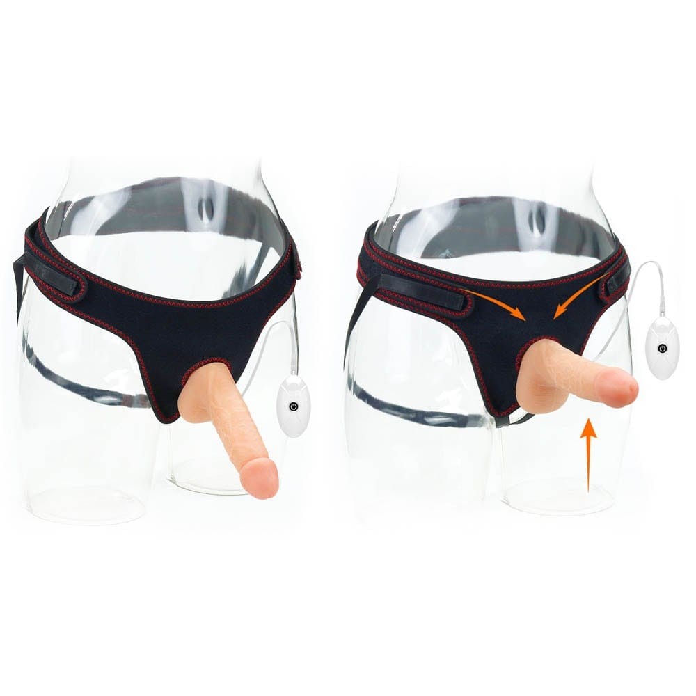 LOVETOY - VIBRATING EASY STRAPON SET 7.0''