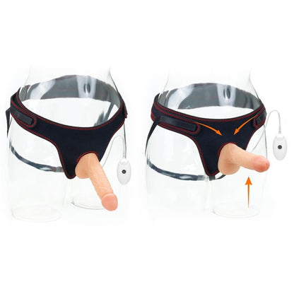LOVETOY - VIBRATING EASY STRAPON SET 7.0''