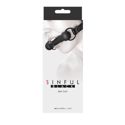 NS TOYS - SINFUL - BAR GAG - BLACK