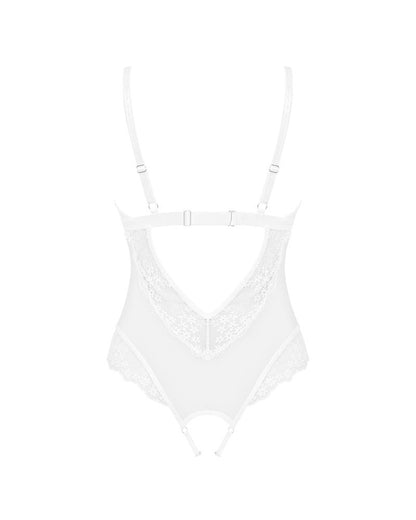 OBSESSIVE - HEAVENLLY CROTCHLESS TEDDY XS/S