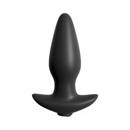PIPEDREAM - ANAL FANTASY COLLECTION VIBRATING REMOTE CONTROL SILICONE PLUG BLACK
