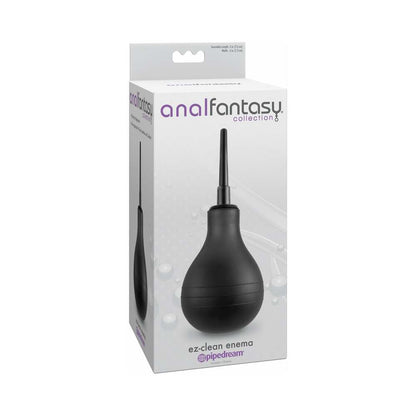 PIPEDREAM - COLECCIÓN DE FANTASÍA ANAL EZ-CLEAN ENEMAS NEGRO