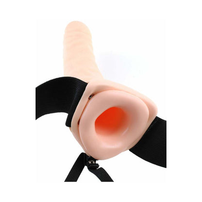 PIPEDREAM - FETISH FANTASY SERIES 8 IN. HOLLOW STRAP ON