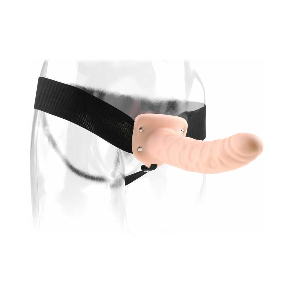 PIPEDREAM - FETISH FANTASY SERIES 8 IN. HOLLOW STRAP ON
