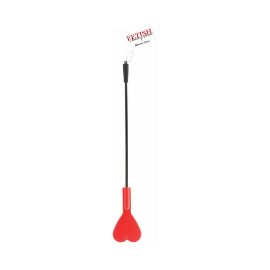 PIPEDREAM - SERIE DE FANTASÍA FETICHE RECORTE DE CORAZÓN DE SILICONA ROJO
