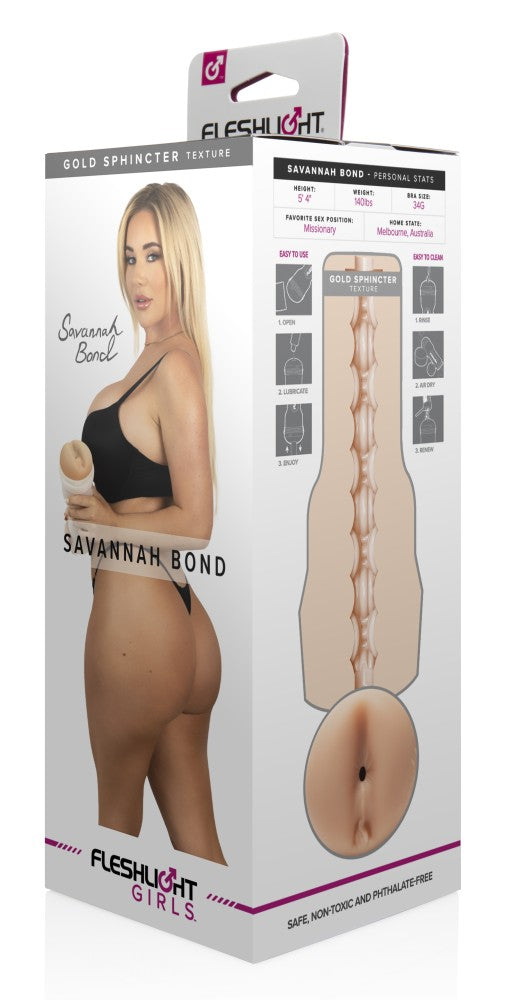 FLESHLIGHT - FLESHLIGHT GIRLS SAVANNAH BOND FROM AUSTRALIA WITH LOVE