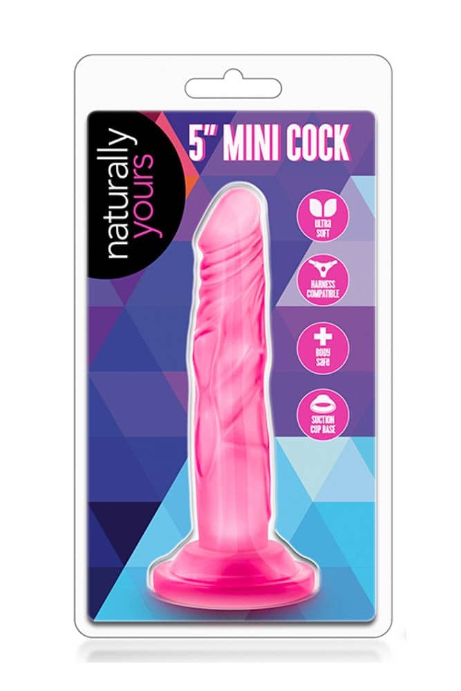 BLUSH - NATURALLY YOURS 5 INCH MINI COCK PINK