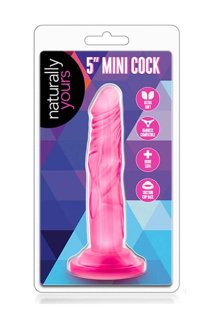 BLUSH - NATURALLY YOURS 5 INCH MINI COCK PINK