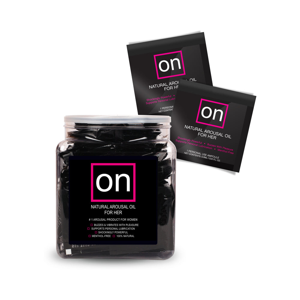 SENSUVA - ON ORIGINAL AROUSAL OIL AMPOULE 75-PIECE FISHBOWL