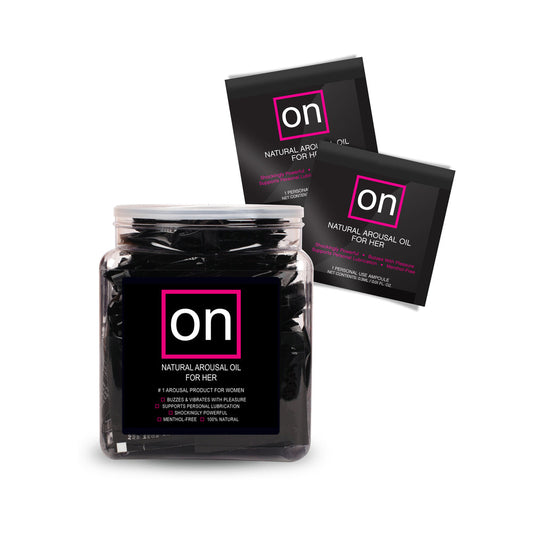 SENSUVA - ON ORIGINAL AROUSAL OIL AMPOULE 75-PIECE FISHBOWL