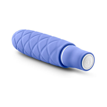 BLUSH - LUXE COZI MINI SILICONE SLIMLINE VIBRATOR PERIWINKLE