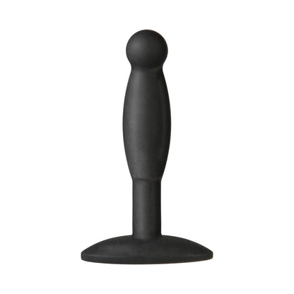 DOC JOHNSON - PLATINUM PREMIUM SILICONE - THE MINIS - SMOOTH - MEDIUM BLACK
