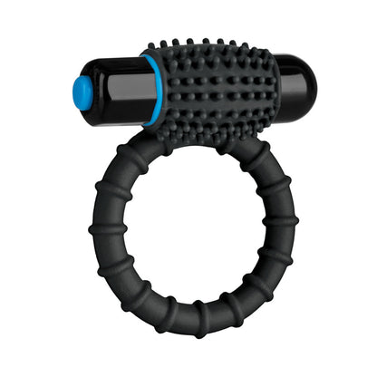 DOC JOHNSON - OPTIMALE  ANILLO EN C VIBRADOR NEGRO
