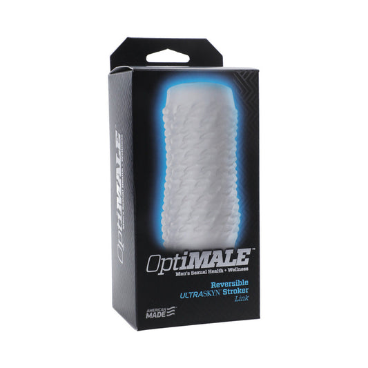 DOC JOHNSON - OPTIMALE  REVERSIBLE UR3 STROKER  LINK CLEAR