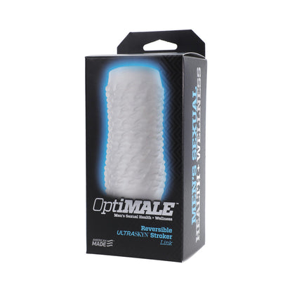 DOC JOHNSON - OPTIMALE  REVERSIBLE UR3 STROKER  LINK CLEAR