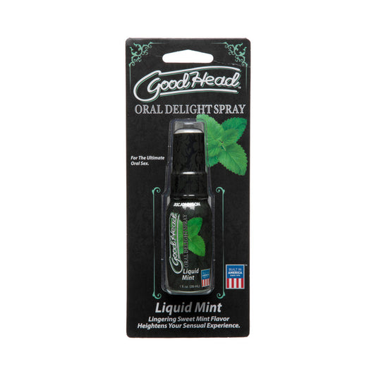 DOC JOHNSON - GOODHEAD - ORAL DELIGHT SPRAY - LIQUID MINT 1OZ