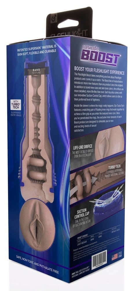 FLESHLIGHT - FLESHLIGHT BOOST BANG  LM FLESH (RP)