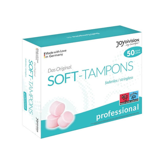 JOYDIVISION - SOFT-TAMPONS PROFESSIONAL, 50ER SCHACHTEL (BOX OF 50)