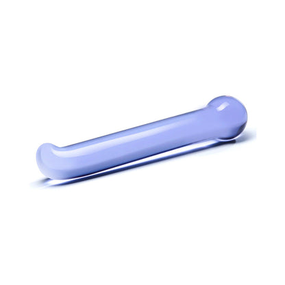 ELECTRIC EEL - GLAS 6.75 IN. PURPLE G-SPOT TICKLER GLASS DILDO