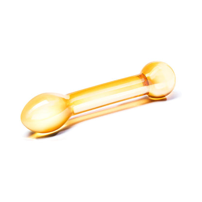 GLAS 7 IN. HONEY DRIPPER ANAL SLIDER PROSTATE STIMULATING GLASS DILDO