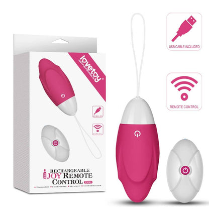 LOVETOY - IJOY WIRELESS REMOTE CONTROL RECHARGEABLE EGG PINK 1