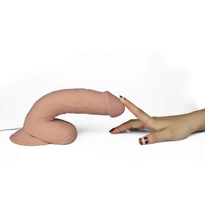 LOVETOY - 8.8" THE ULTRA SOFT DUDE - VIBRATING FLESH