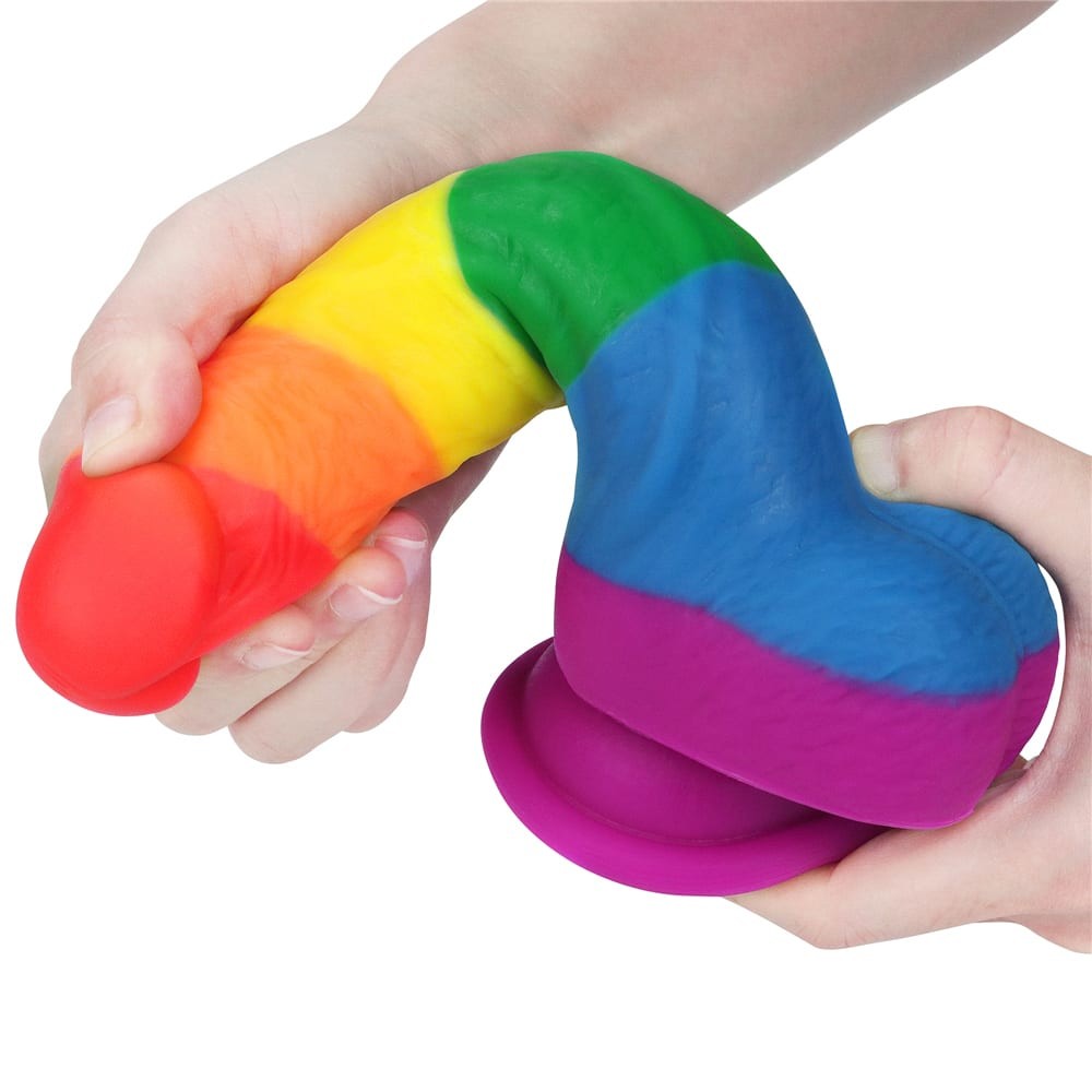 LOVETOY - 8'' PRIDER DILDO