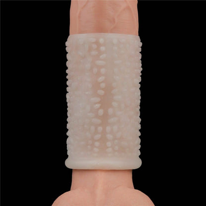 LOVETOY - VIBRATING SPIRAL KNIGHTS RING (WHITE) II
