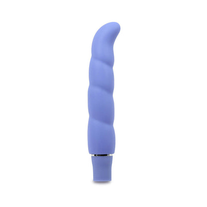 LUXE PURITY G SILICONE SLIMLINE G-SPOT VIBRATOR PERIWINKLE
