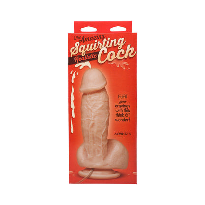 DOC JOHNSON - THE AMAZING SQUIRTING REALISTIC COCK WHITE