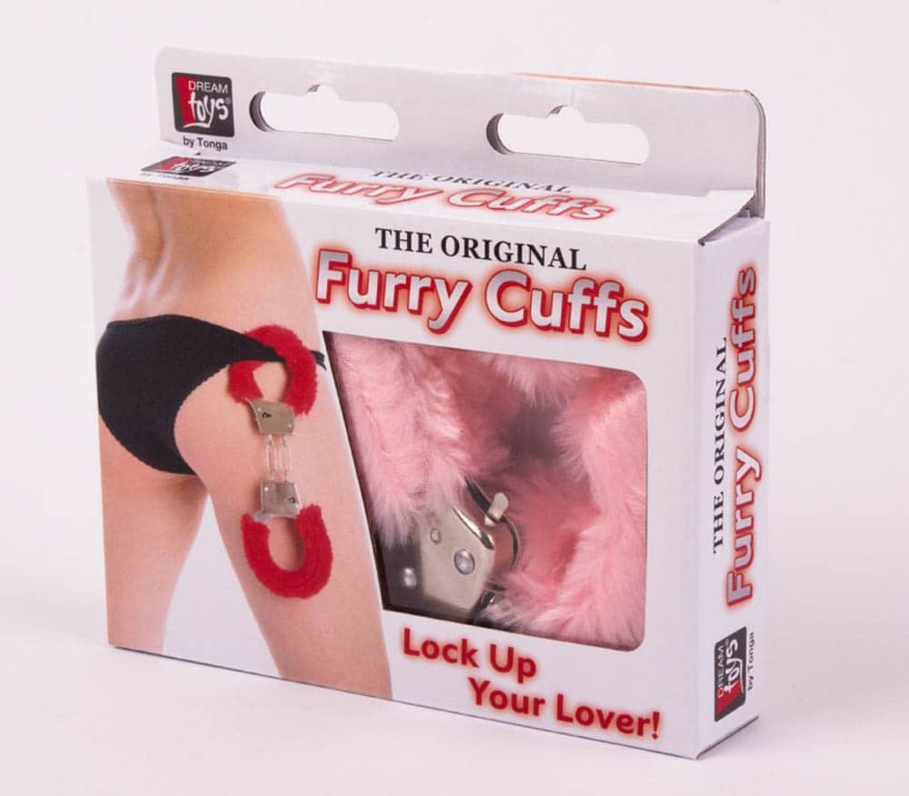NMC - METAL HANDCUFF WITH PLUSH PINK