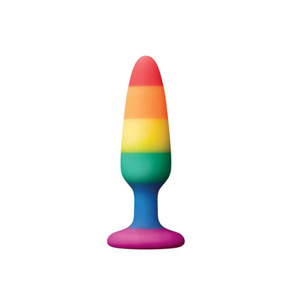 NS TOYS - COLOURS - PRIDE EDITION - PLEASURE PLUG - SMALL -RAINBOW