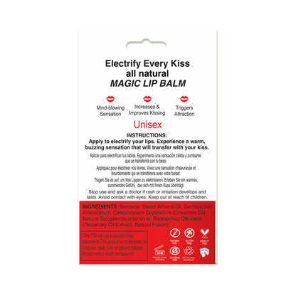 SENSUVA X ON THE LIPS PHEROMONE LIP BALM STRAWBERRY