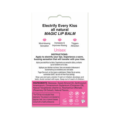 SENSUVA X ON THE LIPS PHEROMONE LIP BALM BUBBLE GUM