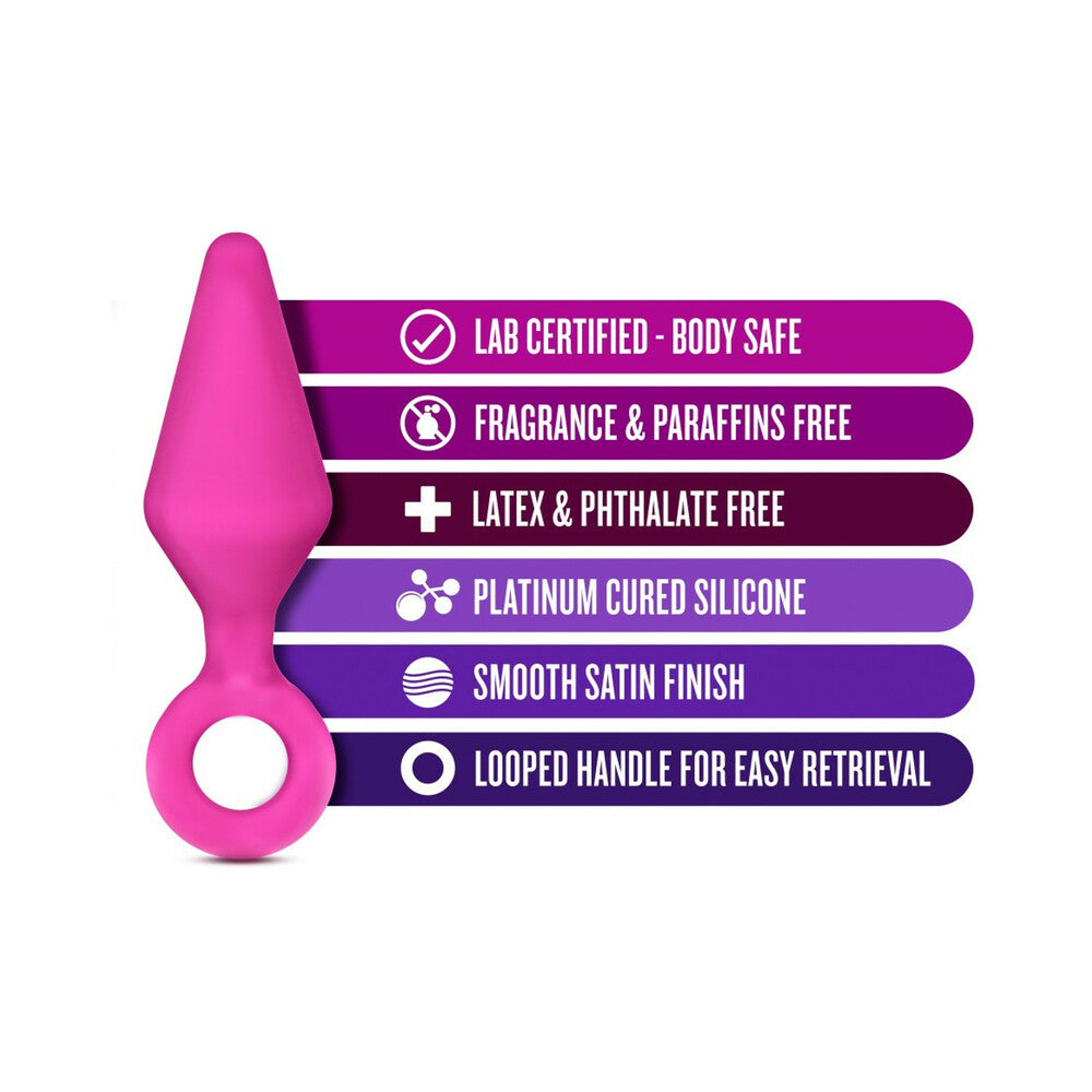 BLUSH - LUXE CANDY RIMMER SMALL SILICONE ANAL PLUG